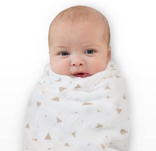Load image into Gallery viewer, Premium 100% Cotton Muslin Swaddle Blankets | Extra Large 120 x 120cm Pack of 4 Unisex Designs
