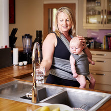 Load image into Gallery viewer, Premium Baby Carrier Newborn to Toddler | Baby Sling | One Size Fits All | Stretchy Baby Wrap